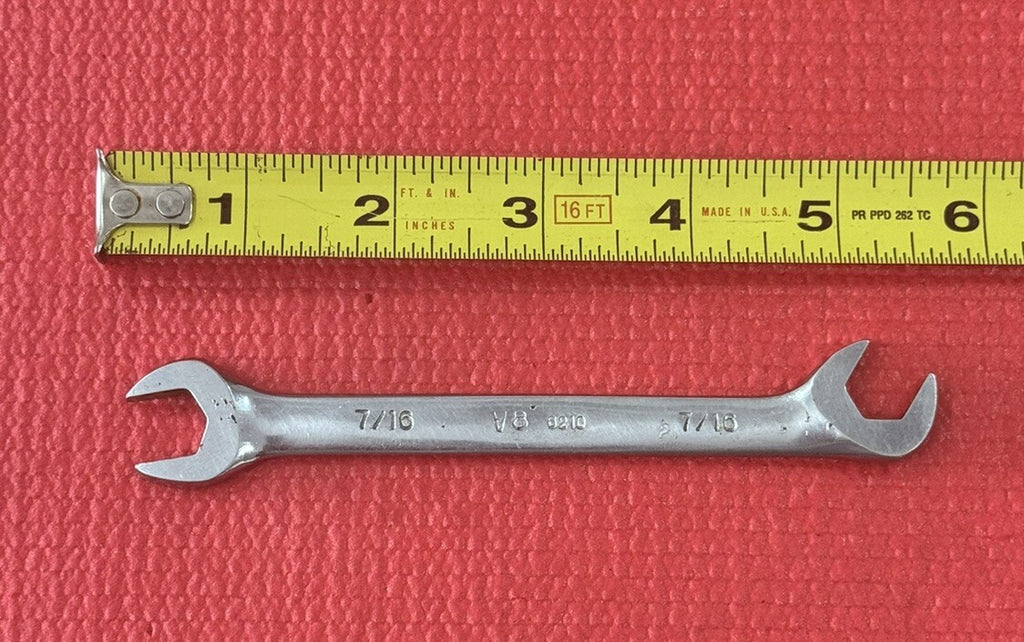 Vintage V8 Tools 6210, 7/16" 4-Way Angle Head Wrench