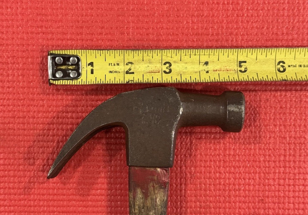 Vintage Plumb No FA16 Permabond Fiberglass Handle 16oz Claw Hammer Made In USA