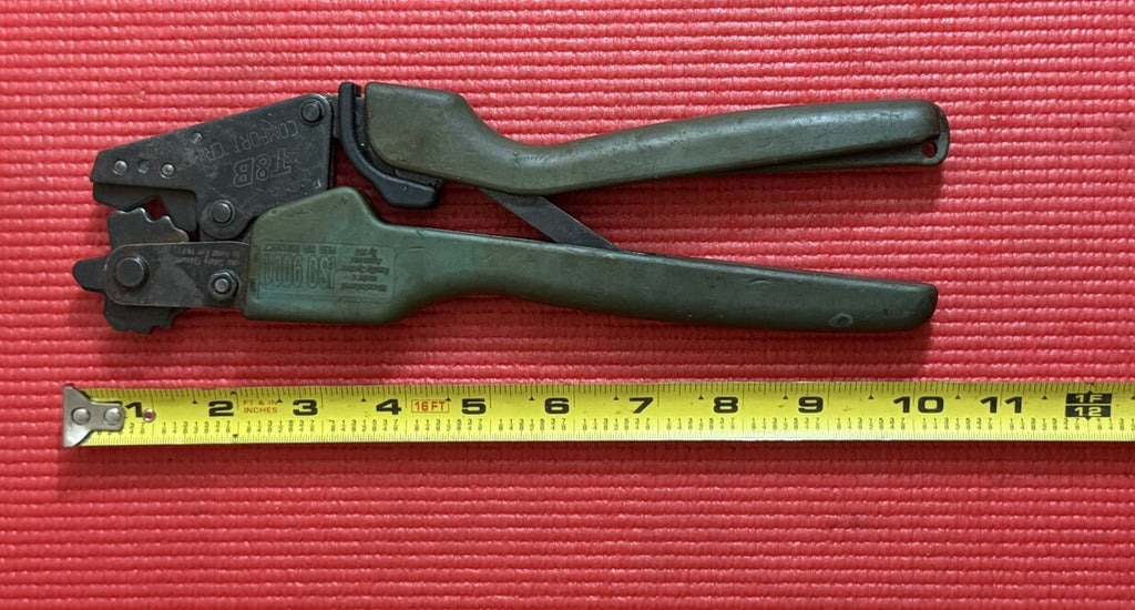 Thomas & Betts TBM21E ISO 9001 Color Keyed Comfort Crimp Compression Tool Pliers