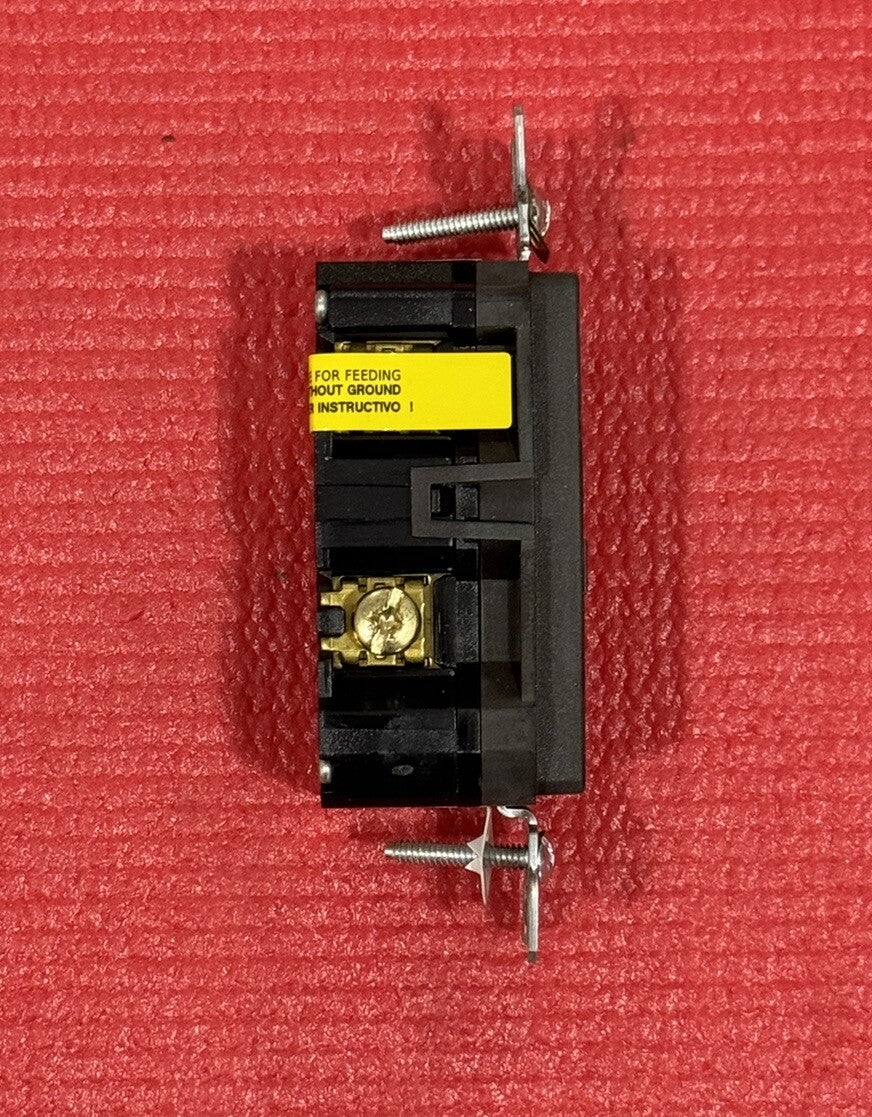 New Leviton 15A, 125V SmartlockPro Tamper Resistant GFCI Outlet, Black X7599-K