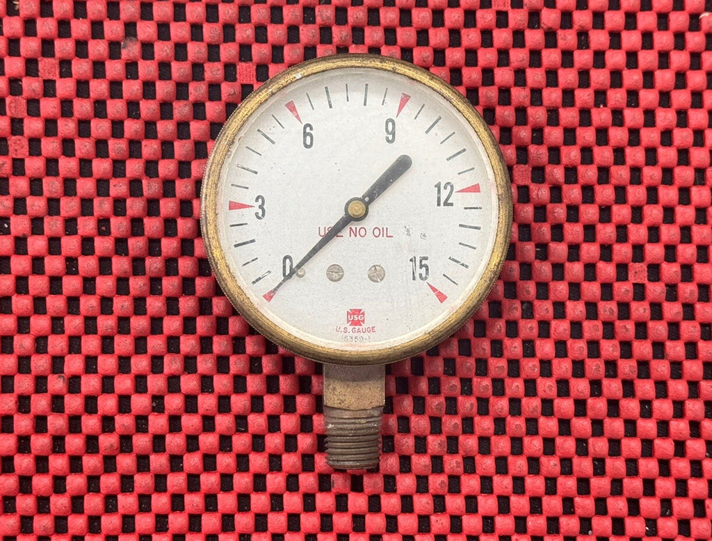 USG US Gauge Co. 15359-1 Pressure Gauge Made in USA N8