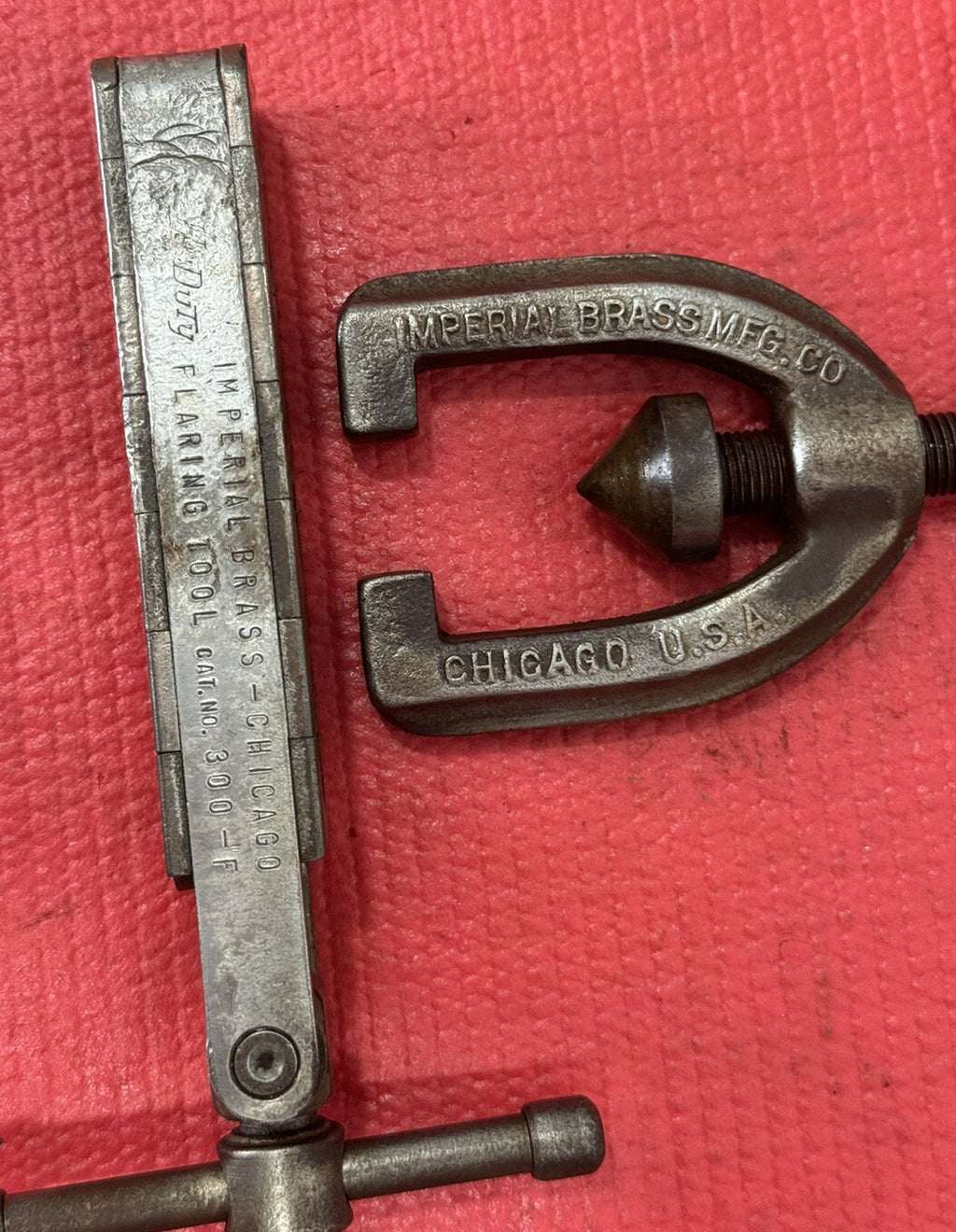 Hi-Duty Imperial Brass 300-F Flaring Tool Forged Steel Made in Chicago USA