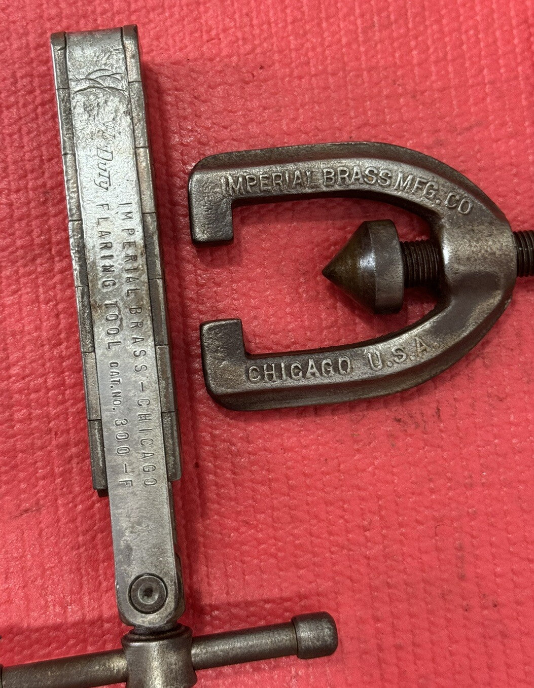 Hi-Duty Imperial Brass 300-F Flaring Tool Forged Steel Made in Chicago USA