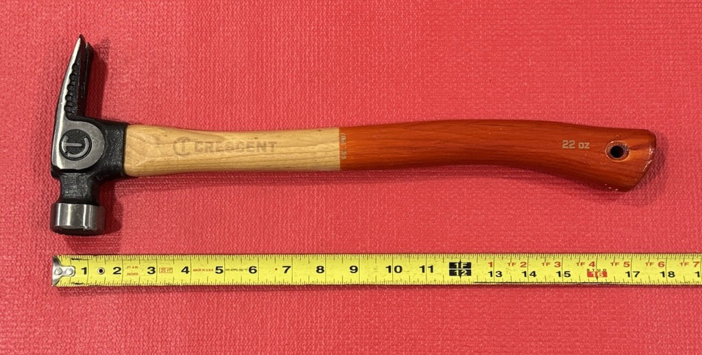 Crescent 22 Oz. Wood Milled-Face Framing Hammer With Magnetic Nail Starter NEW