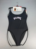 NWT Billabong One-Piece Swimsuit Women's XL Black Sleeveless Stretch Summer Gear