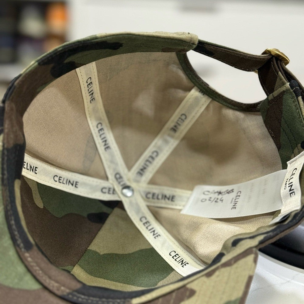 Celine 1 of 1 - SAMPLE- Camo Hat - Small