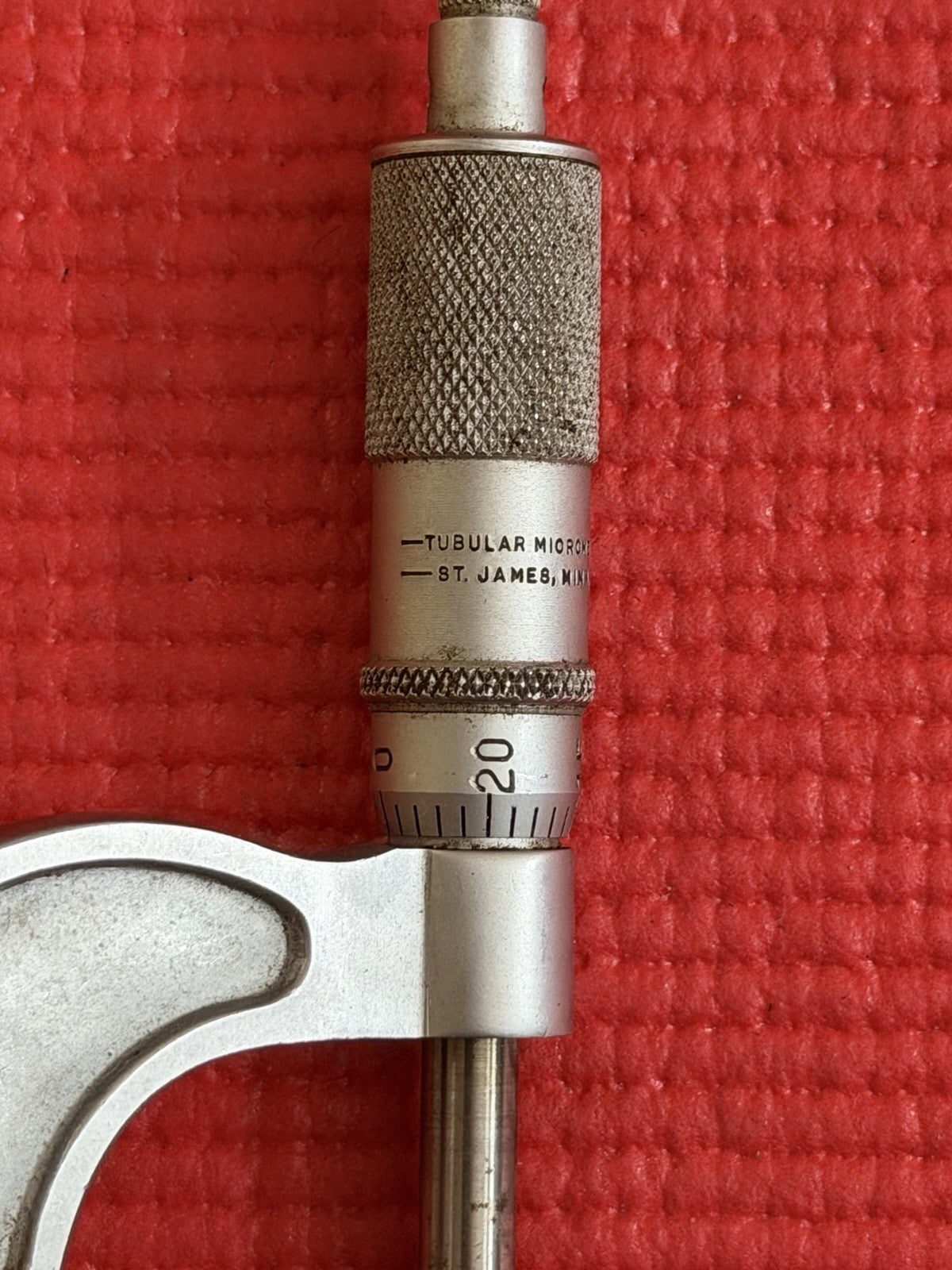 Tubular Micrometer Co. 1”-2” Inch Outside Micrometer Made In USA