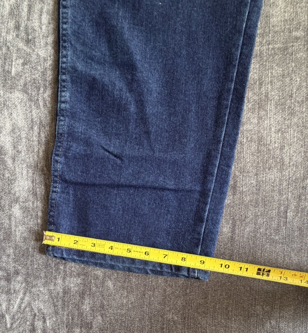Basic Editions Regular Fit Flex Men’s 46W X 29L Denim Blue Dark Jeans NWT