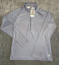 NWT Reel Life 1/2 Zip Long Sleeve UV Shirt Women’s Large Blue Striped Pullover