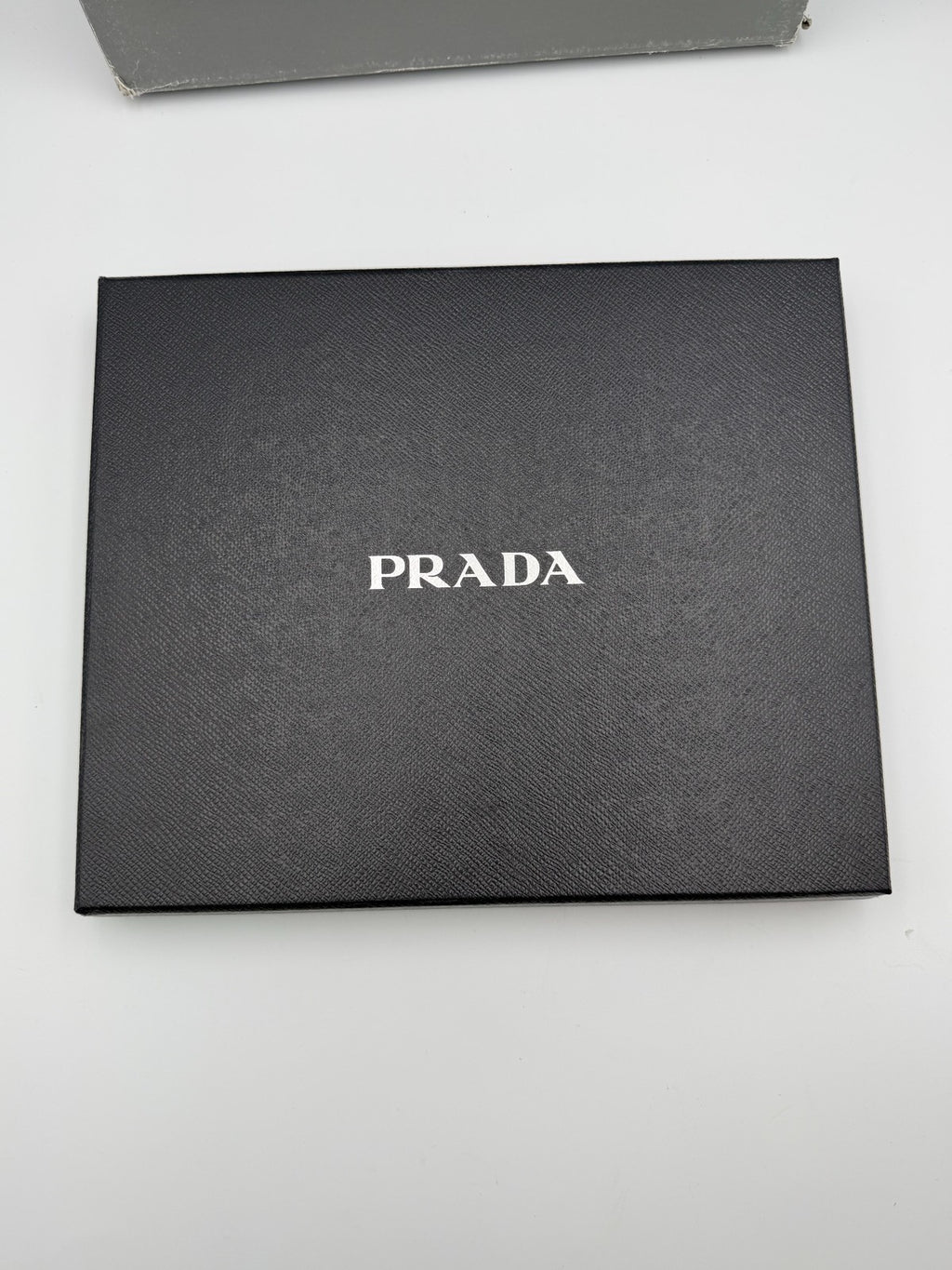 NEW Authentic Prada leather iPad Tablet Case Blue Geometric Saffiano Twist
