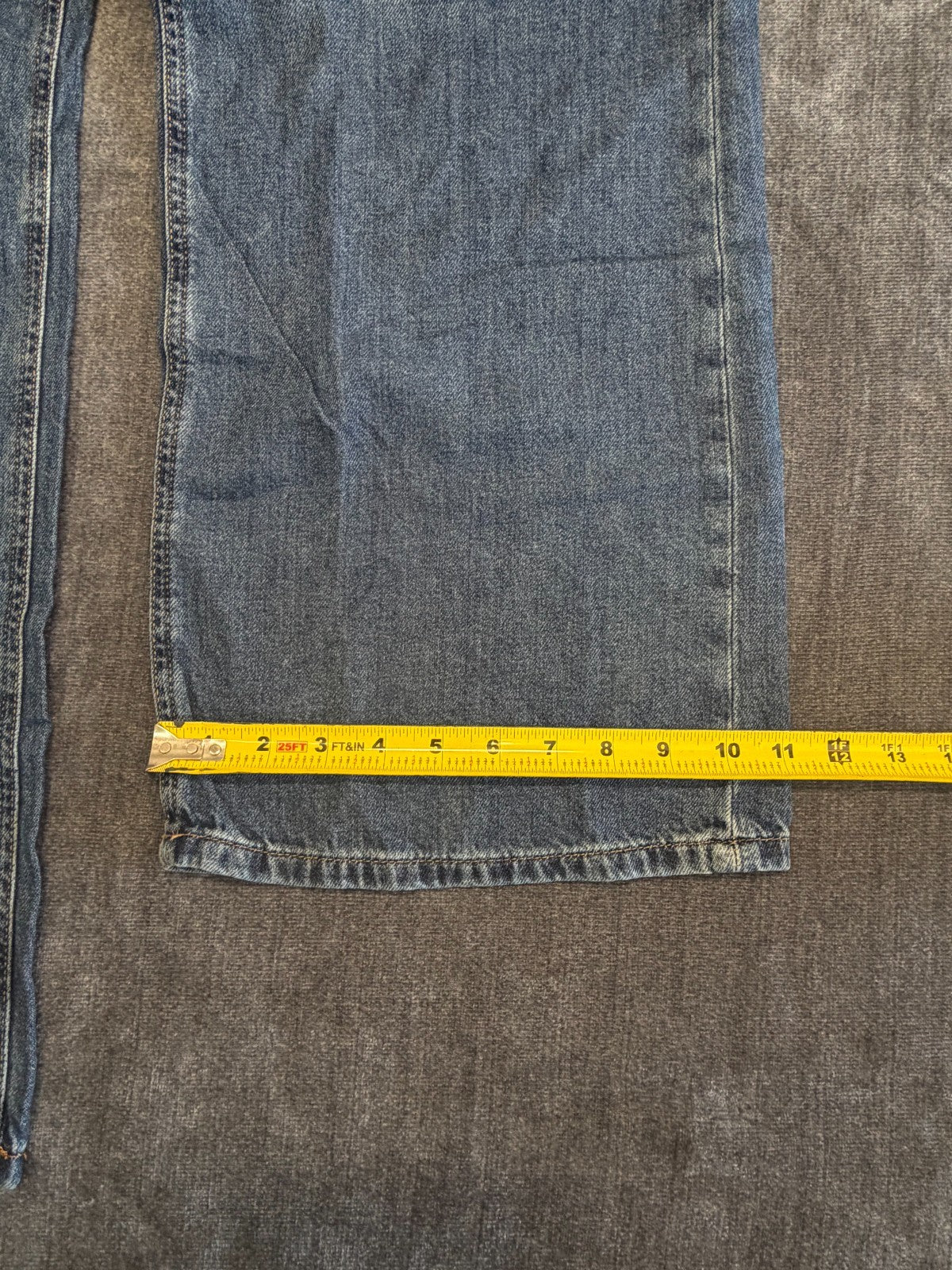 NWT Aeropostale Wide Leg Jeans Women's 12 Blue Denim High Rise Casual 100%Cotton