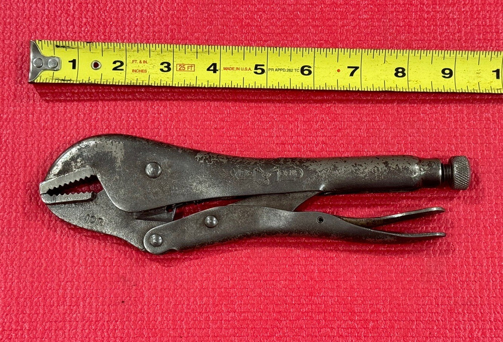 Vintage ViseGrip 10R, Petersen Dewitt Locking Pliers Made in USA