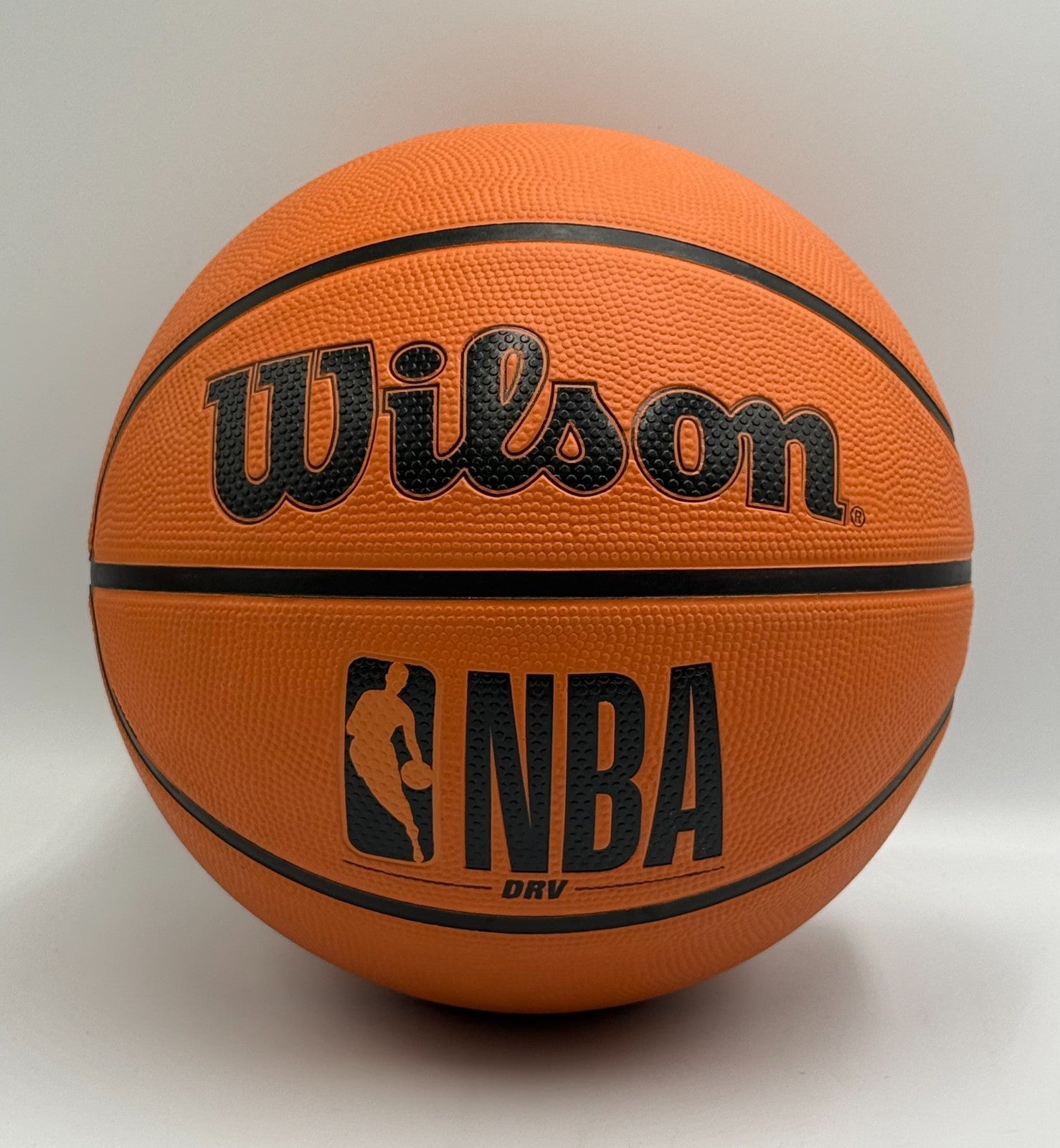 Wilson NBA DRV Series Basketball Orange Outdoor Play Rubber Drive Ball - Size 6
