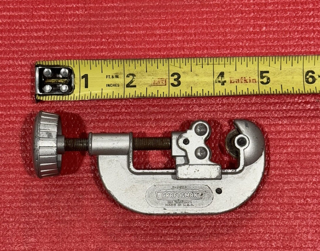 Vintage Craftsman Pipe Tube Tubing Cutter 1/8" - 1" 5533 Made In USA  Rare