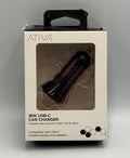 New Ativa 18 Watt USB C Car Charger Plug Adapter for iPhone Android Samsung