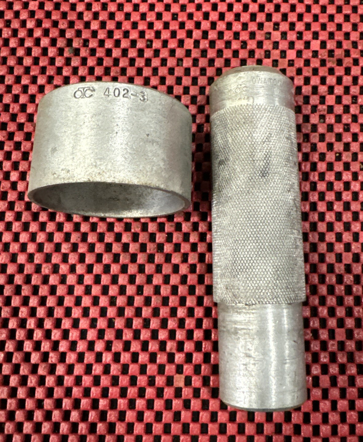 Vintage OTC Tools Oil Seal Installer 2pc Set 402-2 & 402-3 Made In USA N9