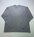 Yeezy YZY Gap Long Sleeve Shirt Men's Medium Gray Crew Neck Streetwear Modern