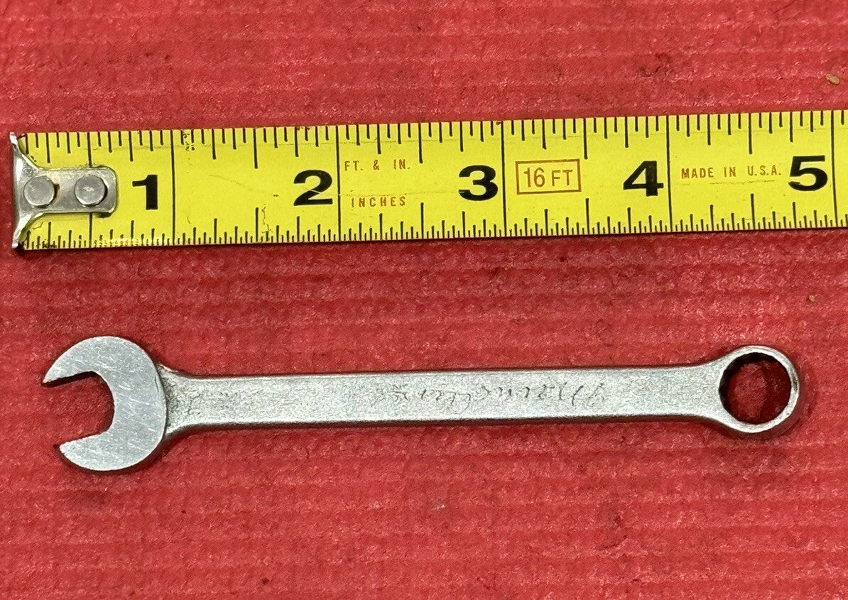 Vintage PROTO Tools 6112, SAE 3/8" Combination Wrench 12PT USA