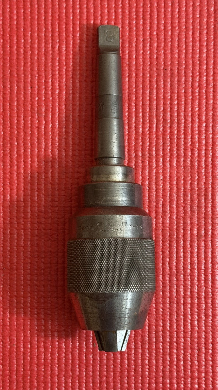 Albrecht Keyless Drill Chuck 1/32" - 1/2" model 1-13 w/ Jacobs Arbor A0206