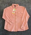 NWT Buffalo David Bitton Waffle Knit Button-UP Shirt Women's Medium Rose Pink