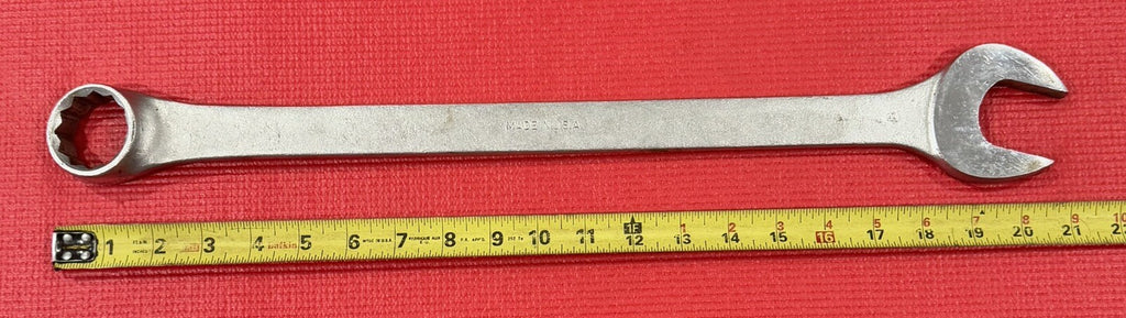 New Britain Tools NDF-76 SAE 1-7/16 Combination Wrench 21.5' Long USA Big Wrench