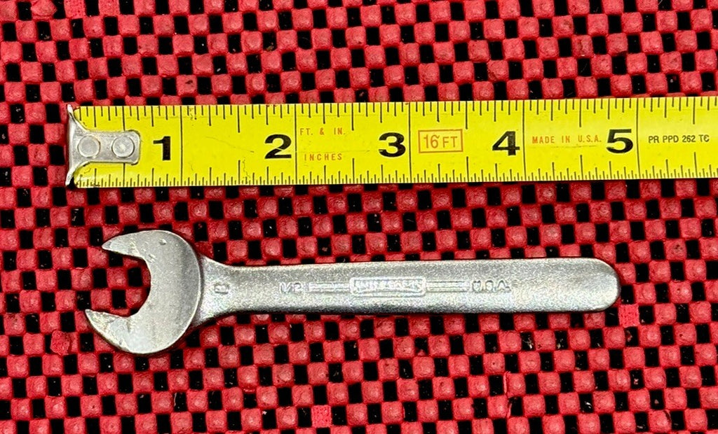Vintage J.H. Williams Superrench 1/2” Single-Open No. 1001 Made In USA M8