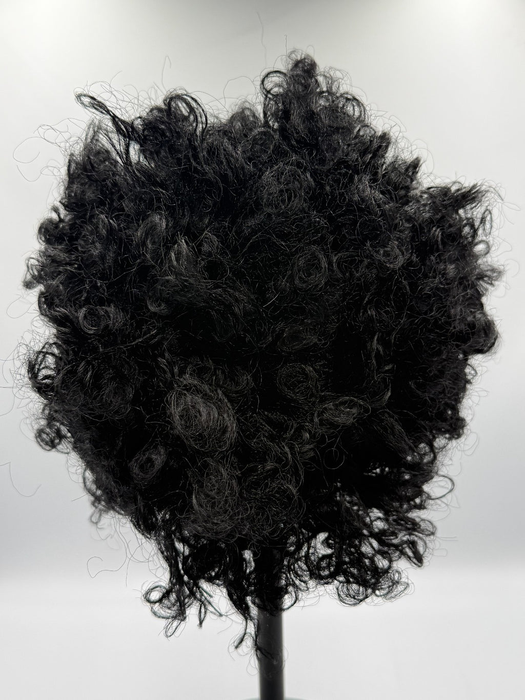 WILLBOND Hippie Afro Wig Disco Halloween Accessories Costume Set One Size Black