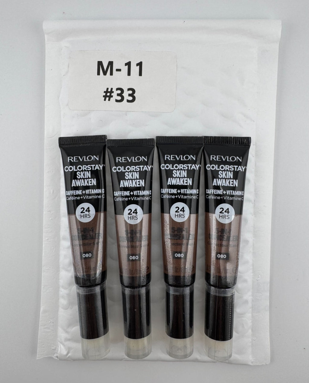 Revlon ColorStay Skin Awaken 5-in-1 Concealer Shade 080 24HR Wear - Lot of 4