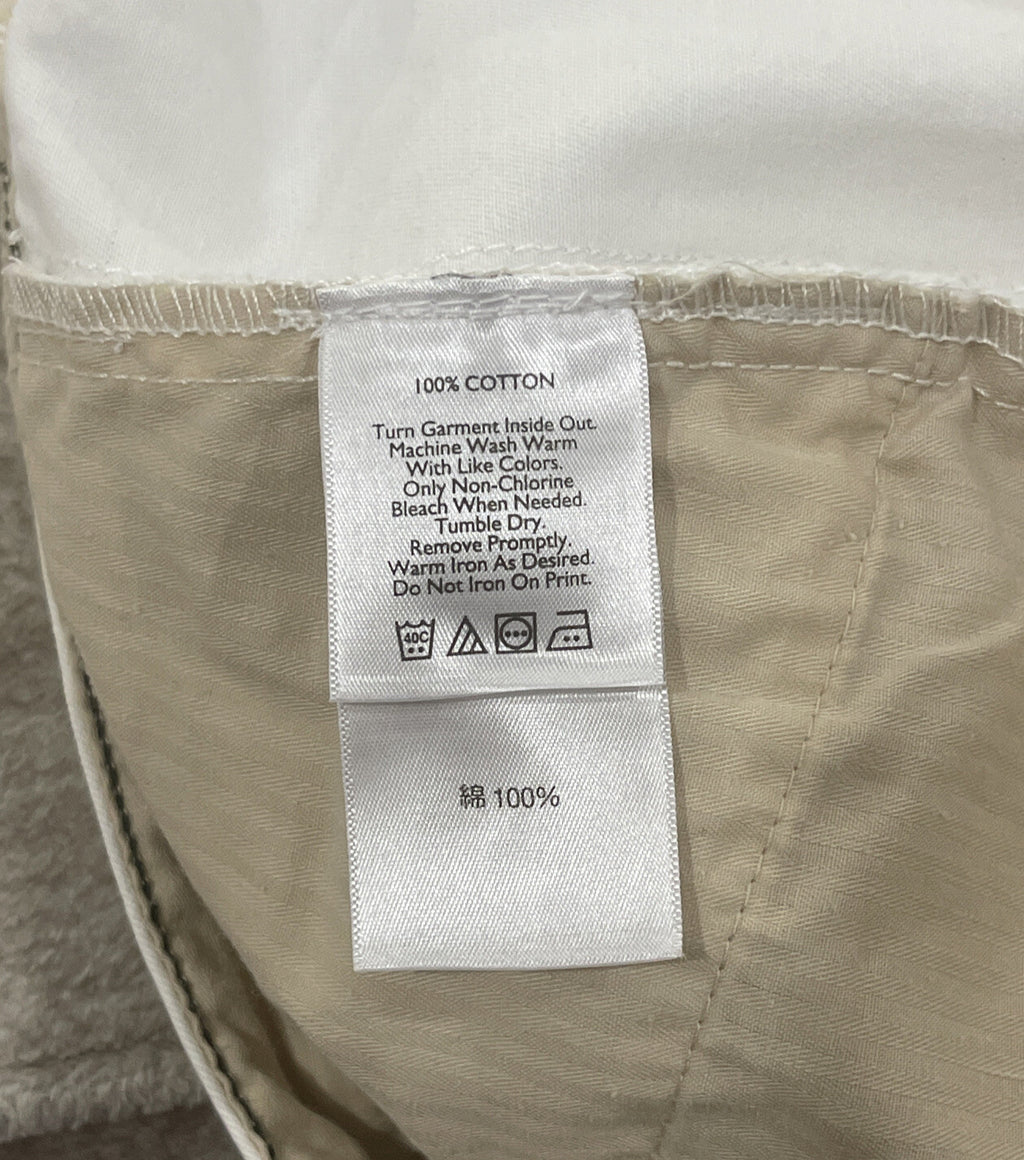 Eddie Bauer Womens Legend Wash Capri Pants Size 14 White Cotton