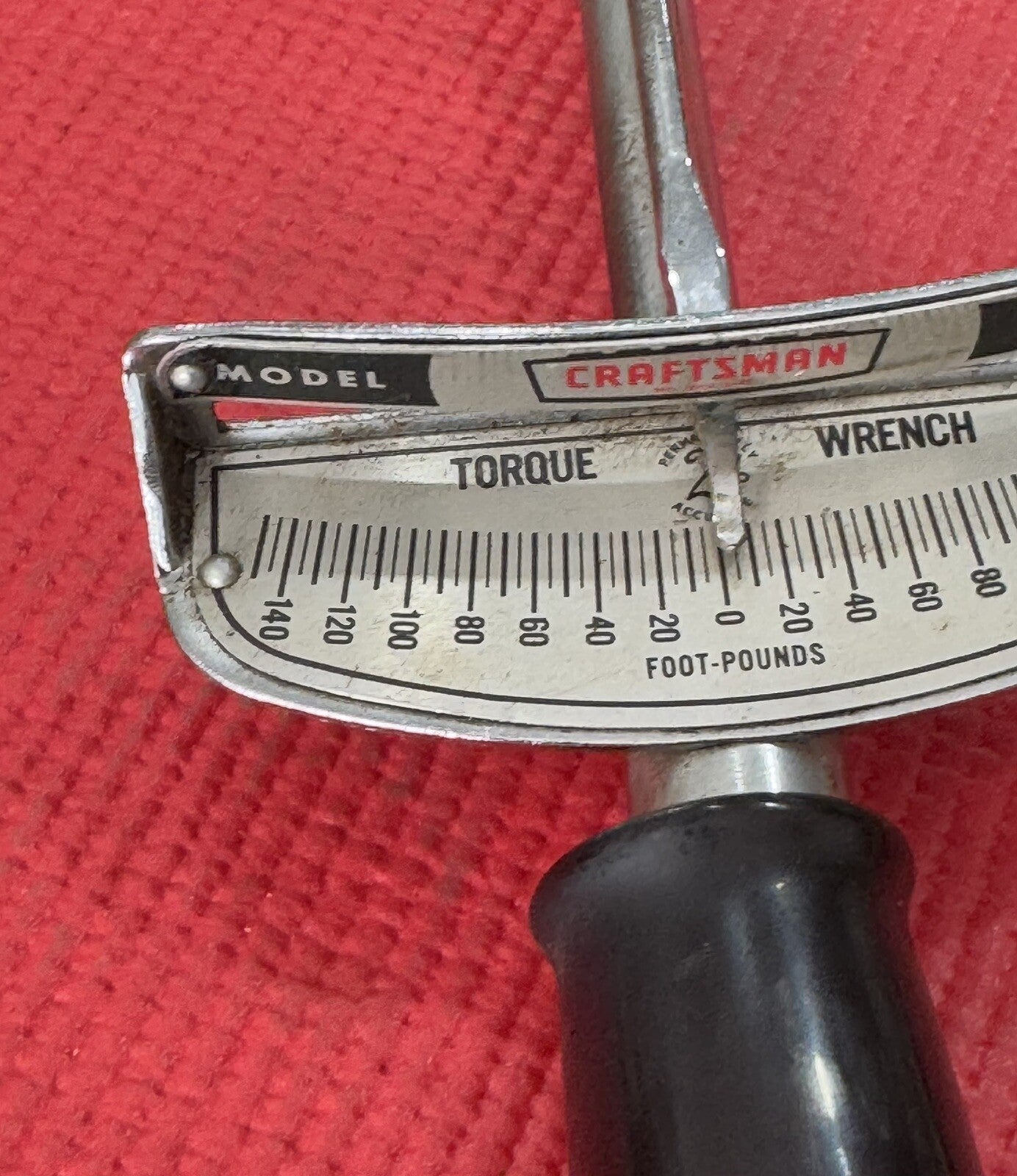 Vintage Craftsman #4464 Torque Wrench 150 foot pounds Made in USA