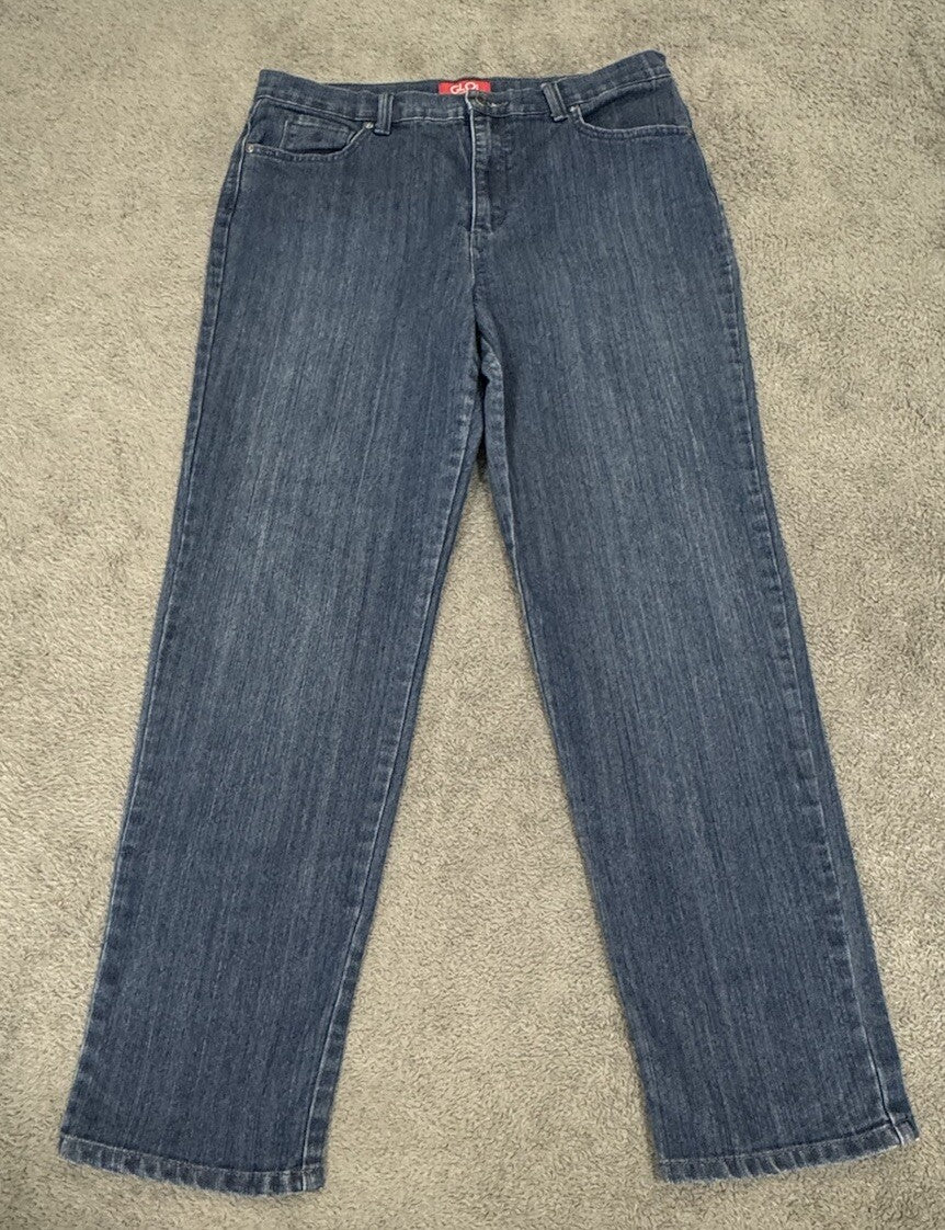 Glo by Gloria Vanderbilt Women's Size 14 Mandy Blue Denim Jeans