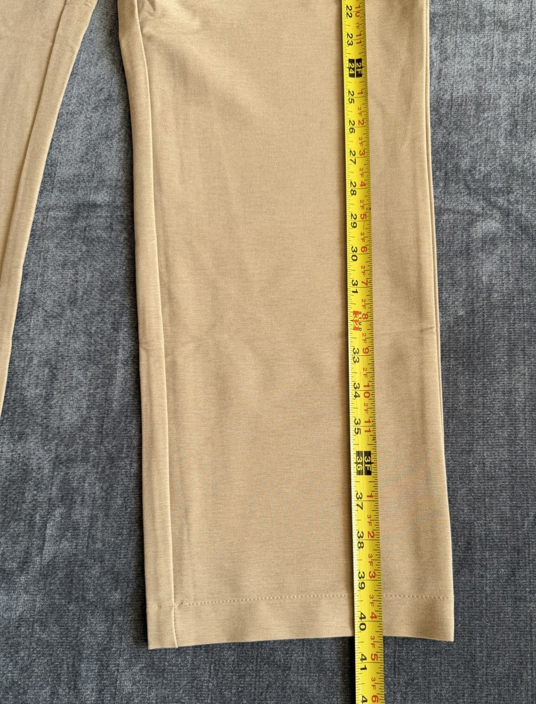 Callaway Opti-Dri Stretch Golf Pants Chinchilla Beige Mens 36x30 Performance NWT