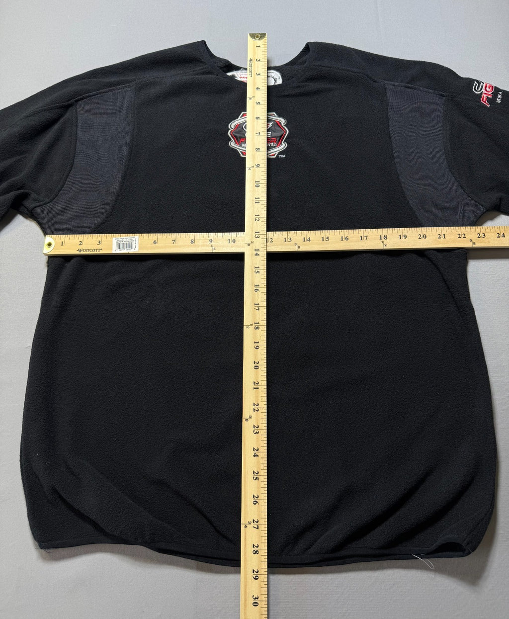 Cage Fighter MMA Authentic Performance Shirt Men Medium Black Long Sleeve Sports