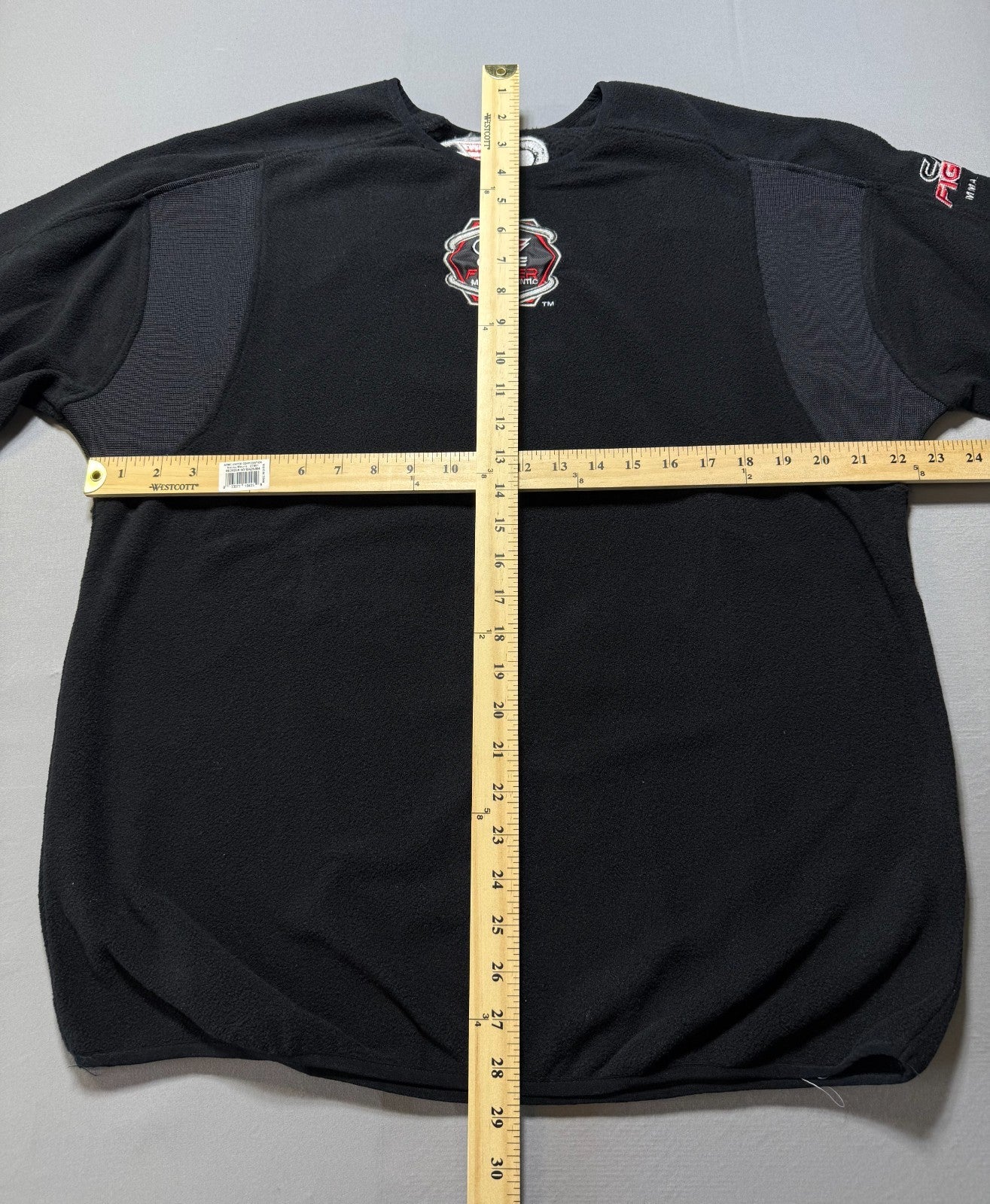 Cage Fighter MMA Authentic Performance Shirt Men Medium Black Long Sleeve Sports