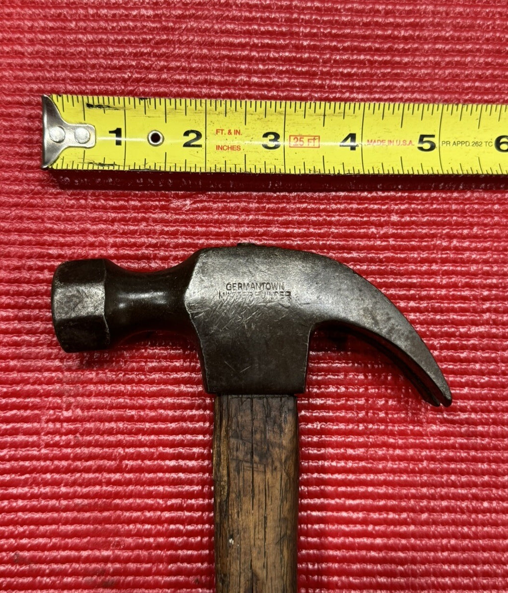 Vintage Germantown 13" long Master Builder Claw Hammer