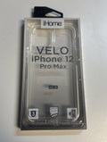 iHome Velo Phone Case For iPhone 12 Pro Max  Military Grade Magsafe | Clear NEW