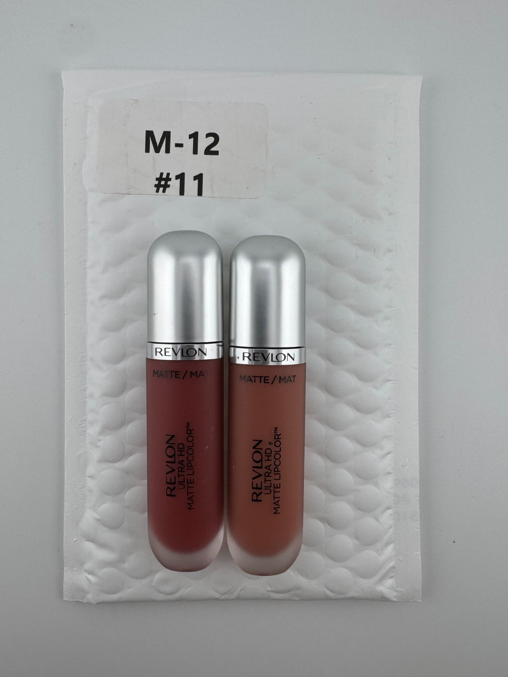 NEW Revlon Ultra HD Matte Lipcolor Womens Lightweight Liquid Lipstick - Set of 2