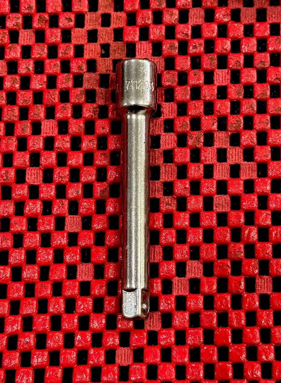 K-D TOOLS 711203 1/4" DRIVE 3” SOCKET EXTENSION MADE IN USA N2
