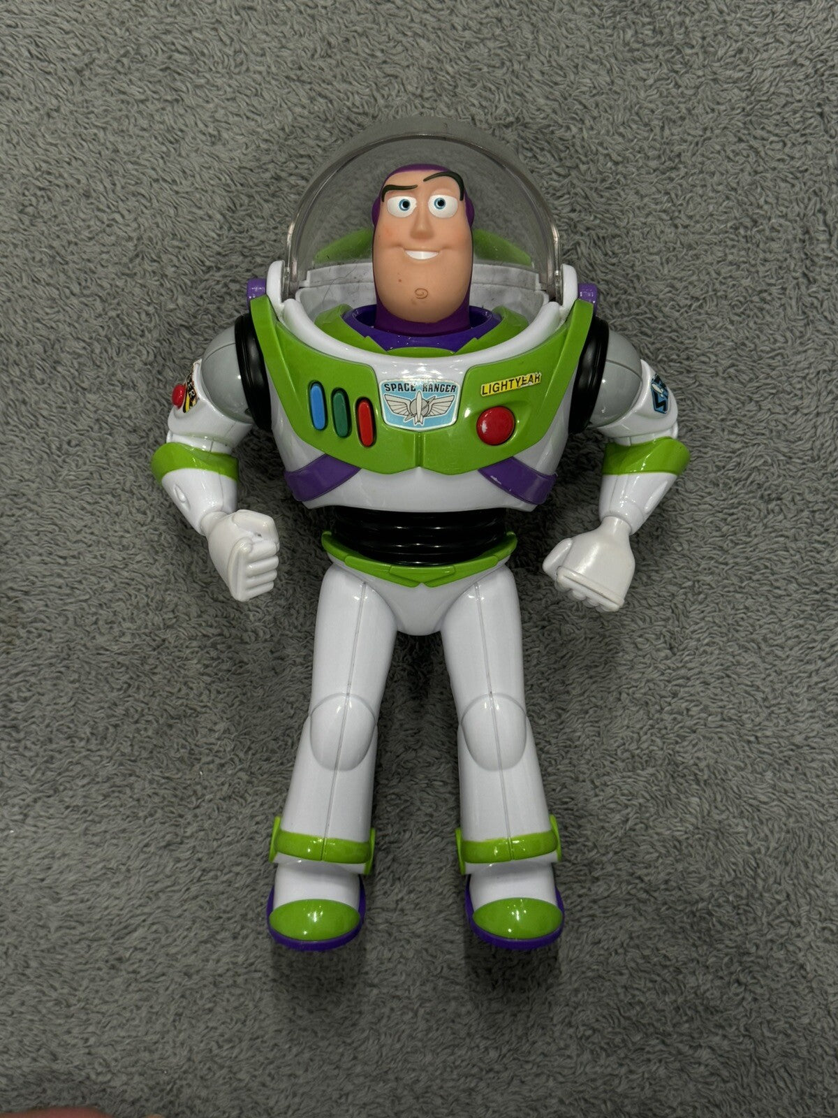 Buzz Lightyear 12" Thinkway Toys  Action Figure Disney Pixar Toy Story Talking