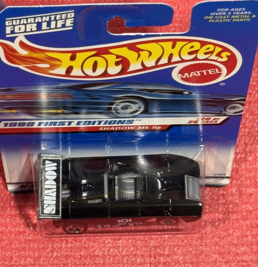 NEW Hot Wheels 1999 First Editions Series Shadow Mk lla Black #925