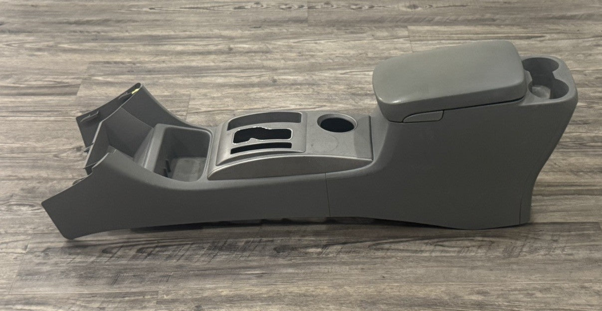 2005-09 TOYOTA TACOMA OEM FLOOR CENTER CONSOLE ASSEMBLY W/ TRIM LID GRAY GENUINE