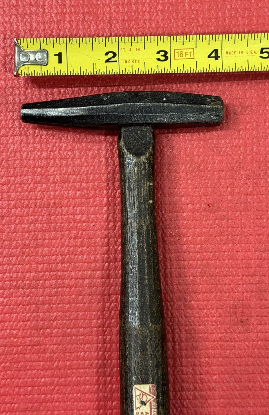 Vintage Stanley Magnetized 5oz. Tack Upholstery Hammer Made in USA