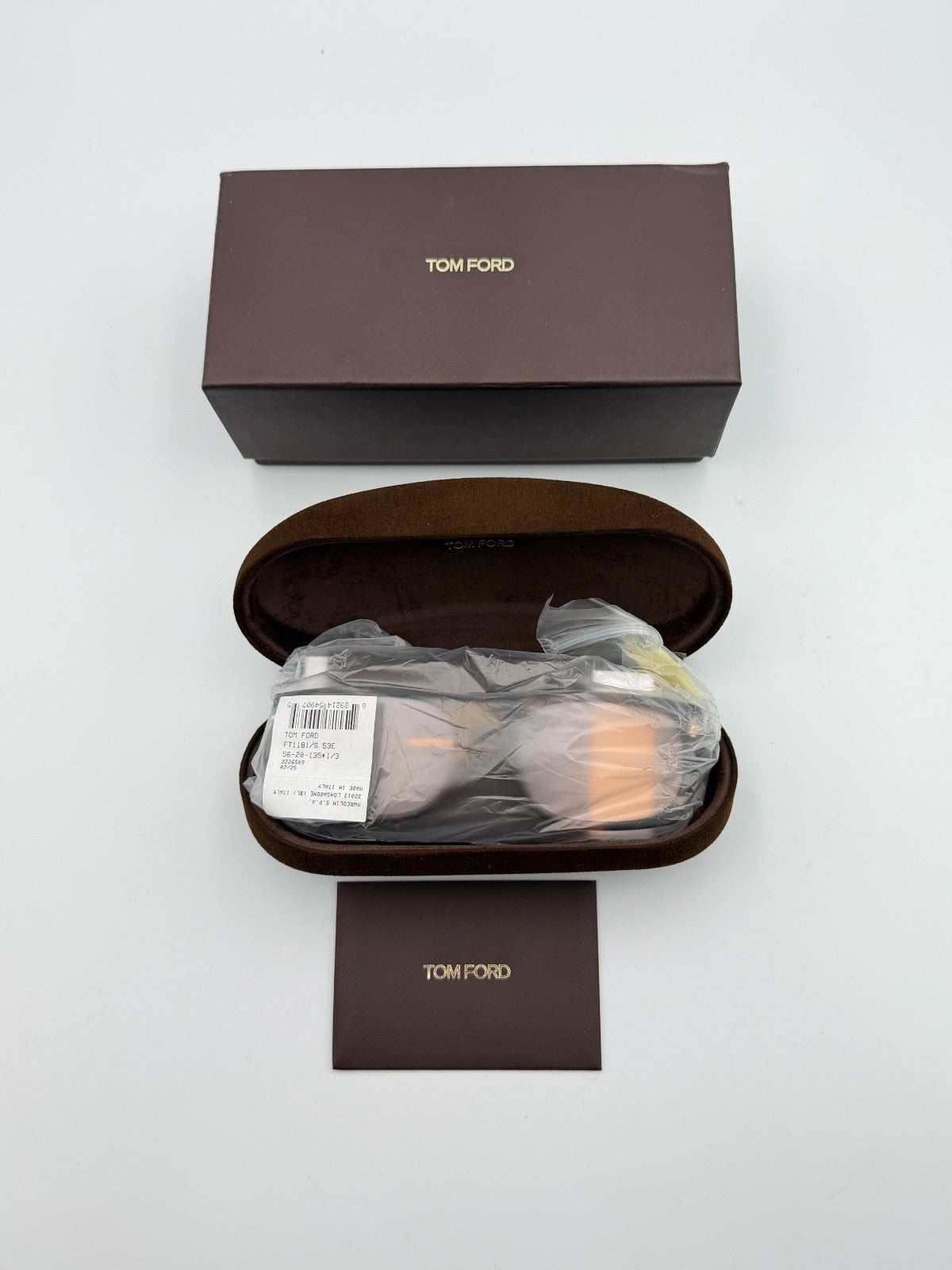 Tom Ford FT1181 JUAN 53E Stylish Sunglasses Men's Brown Frame 100% UV Protection