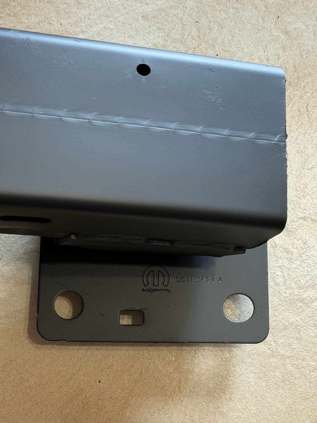 2008-20 Grand Caravan & 08-16 Town Country Front Bumper Reinforcement Impact Bar