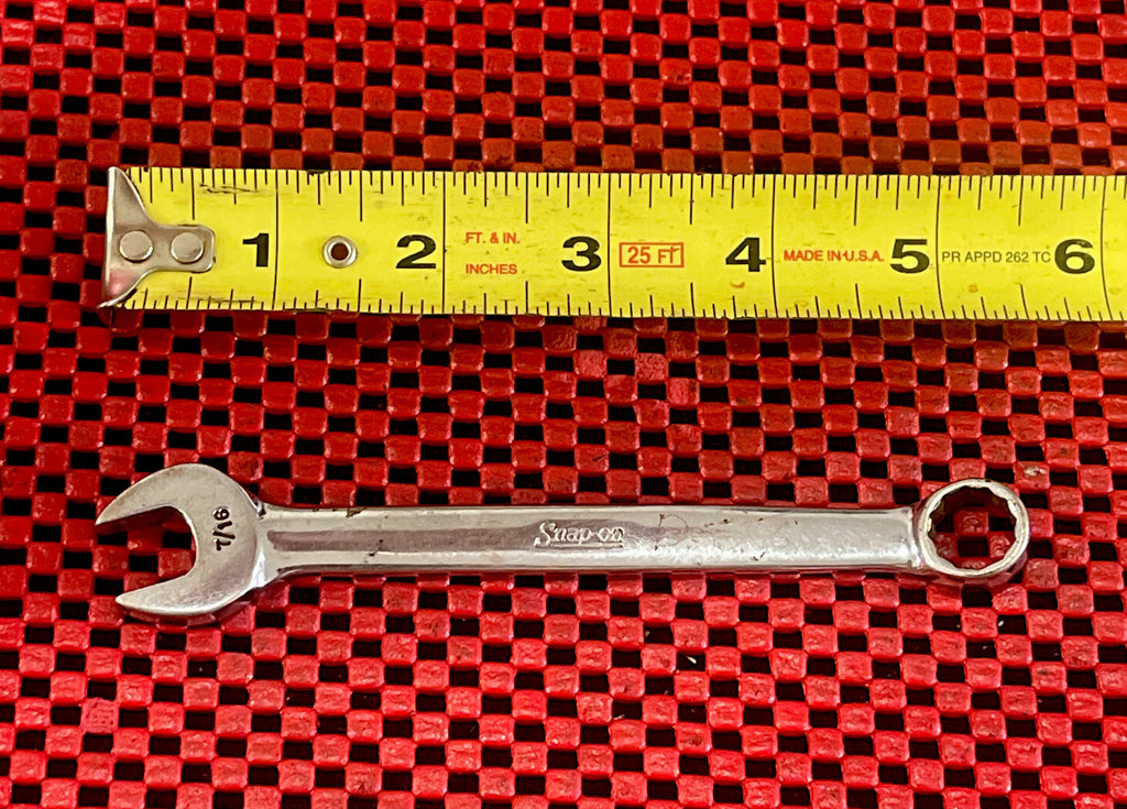 Snap-on Tools OEX-140 7/16"  12-pt Short Combination Wrench Made In USA M3