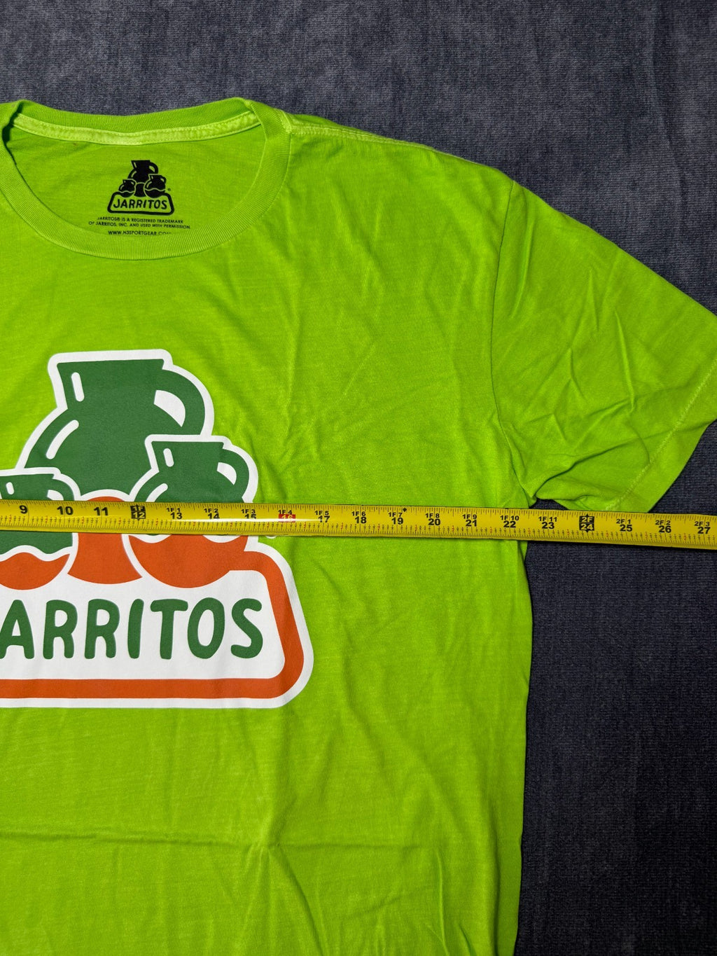 Jarritos Soda Mexican Soft Drink Graphic T-Shirt Men's XL Green Short Sleeve