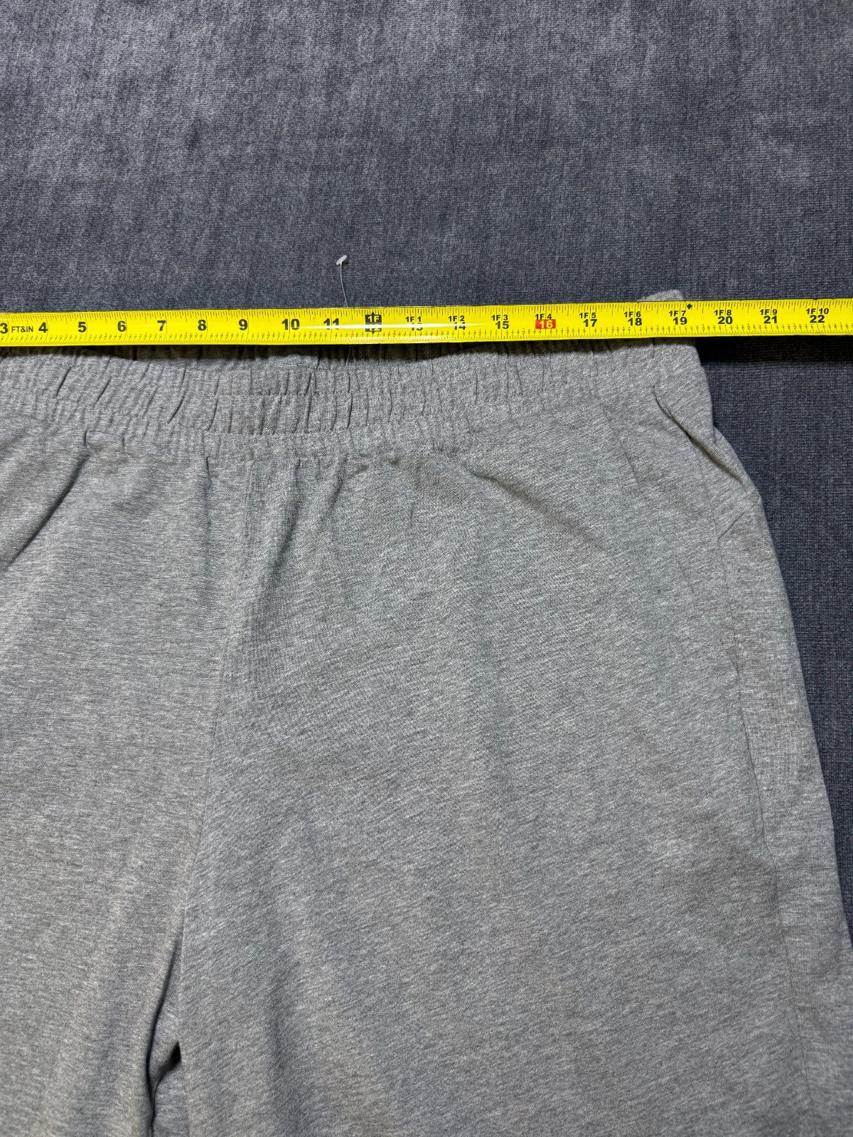 NWT PUMA Essential Jersey Shorts Men's 2XL Gray Pull-On Summer Elastic Waist