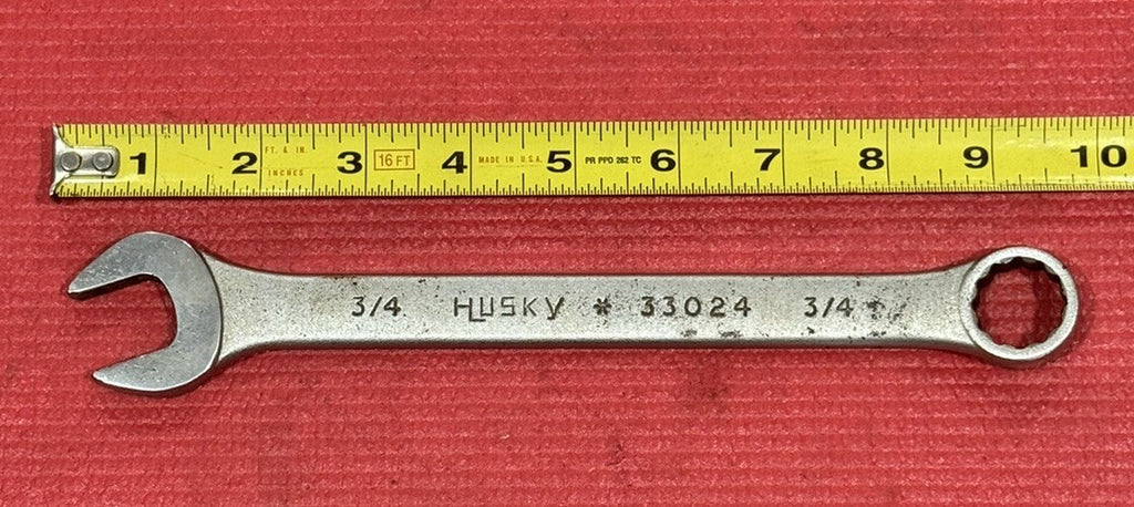 HUSKY Tools 33024 3/4”Combination Wrench 12 Point Made In USA