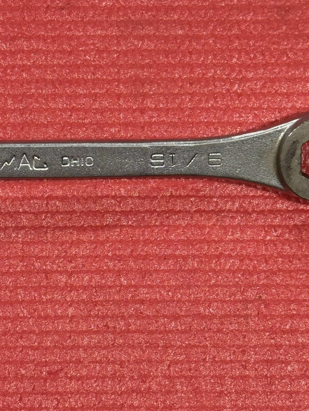 MAC Tools Sabina Ohio, OB1618, 1/2" x 9/16" Flare Nut / Line Wrench, 6 Point USA