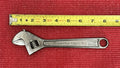 VINTAGE PROTO TOOLS No.708 8" ADJUSTABLE WRENCH CRESCENT WRENCH MADE IN USA M1